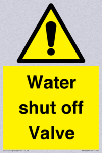 Water shut off Valve